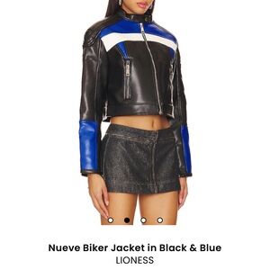 Lioness Leather Moto Jacket